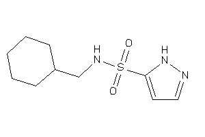 N-(cyclohexylmethyl)-1H-pyrazole-5-sulfonamide