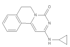 Image of 2-(cyclopropylamino)-6,7-dihydropyrimido[6,1-a]isoquinolin-4-one