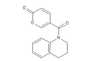 5-(3,4-dihydro-2H-quinoline-1-carbonyl)pyran-2-one