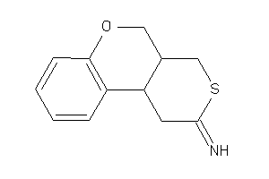 4,4a,5,10b-tetrahydro-1H-thiopyrano[3,4-c]chromen-2-ylideneamine