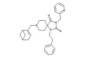 8-(4-bicyclo[3.1.1]hept-3-enylmethyl)-4-phenethyl-2-(2-pyridylmethyl)-2,4,8-triazaspiro[4.5]decane-1,3-quinone