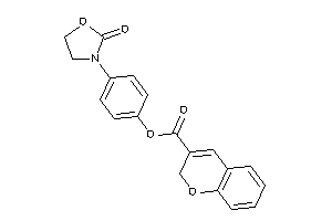 2H-chromene-3-carboxylic Acid [4-(2-ketooxazolidin-3-yl)phenyl] Ester