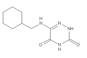 6-(cyclohexylmethylamino)-2H-1,2,4-triazine-3,5-quinone