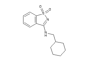 Cyclohexylmethyl-(1,1-diketo-1,2-benzothiazol-3-yl)amine