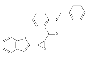 [3-(benzofuran-2-yl)oxiran-2-yl]-(2-benzoxyphenyl)methanone