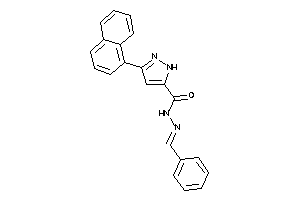 N-(benzalamino)-3-(1-naphthyl)-1H-pyrazole-5-carboxamide