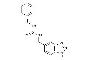 1-(1H-benzotriazol-5-ylmethyl)-3-benzyl-thiourea