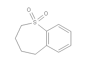 2,3,4,5-tetrahydrobenzo[b]thiepine 1,1-dioxide