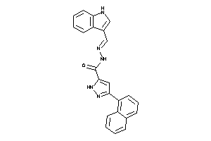 N-(1H-indol-3-ylmethyleneamino)-3-(1-naphthyl)-1H-pyrazole-5-carboxamide