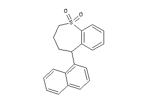 5-(1-naphthyl)-2,3,4,5-tetrahydrobenzo[b]thiepine 1,1-dioxide