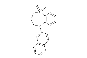 5-(2-naphthyl)-2,3,4,5-tetrahydrobenzo[b]thiepine 1,1-dioxide