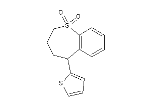 5-(2-thienyl)-2,3,4,5-tetrahydrobenzo[b]thiepine 1,1-dioxide