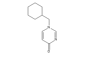 Image of 1-(cyclohexylmethyl)pyrimidin-4-one