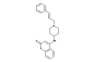 4-[(1-cinnamyl-4-piperidyl)amino]coumarin