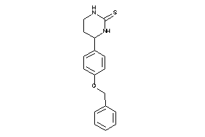 4-(4-benzoxyphenyl)hexahydropyrimidine-2-thione