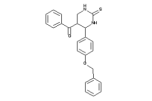 [4-(4-benzoxyphenyl)-2-thioxo-hexahydropyrimidin-5-yl]-phenyl-methanone