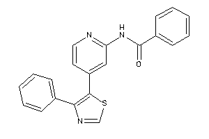 Image of N-[4-(4-phenylthiazol-5-yl)-2-pyridyl]benzamide