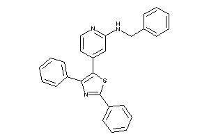 Benzyl-[4-(2,4-diphenylthiazol-5-yl)-2-pyridyl]amine