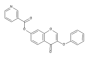 Nicotin (4-keto-3-phenoxy-chromen-7-yl) Ester