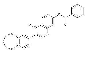 Benzoic Acid [3-(3,4-dihydro-2H-1,5-benzodioxepin-7-yl)-4-keto-chromen-7-yl] Ester