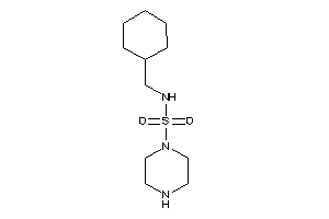 N-(cyclohexylmethyl)piperazine-1-sulfonamide