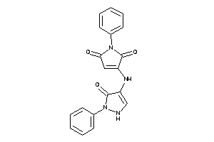 3-[(5-keto-1-phenyl-3-pyrazolin-4-yl)amino]-1-phenyl-3-pyrroline-2,5-quinone