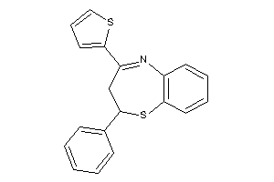 2-phenyl-4-(2-thienyl)-2,3-dihydro-1,5-benzothiazepine