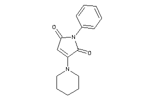 1-phenyl-3-piperidino-3-pyrroline-2,5-quinone