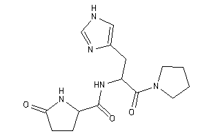 N-[1-(1H-imidazol-4-ylmethyl)-2-keto-2-pyrrolidino-ethyl]-5-keto-pyrrolidine-2-carboxamide