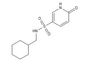Image of N-(cyclohexylmethyl)-6-keto-1H-pyridine-3-sulfonamide