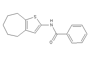 N-(5,6,7,8-tetrahydro-4H-cyclohepta[b]thiophen-2-yl)benzamide