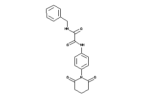 N'-benzyl-N-(4-glutarimidophenyl)oxamide