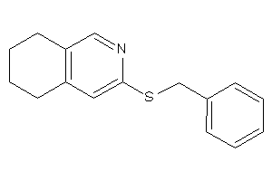 Image of 3-(benzylthio)-5,6,7,8-tetrahydroisoquinoline