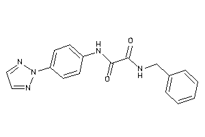 N-benzyl-N'-[4-(triazol-2-yl)phenyl]oxamide