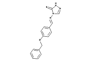 4-[(4-benzoxybenzylidene)amino]-1H-1,2,4-triazole-5-thione