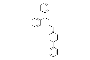 Image of 1-(4,4-diphenylbutyl)-4-phenyl-piperidine