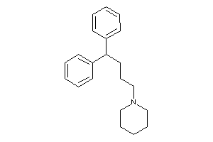 1-(4,4-diphenylbutyl)piperidine