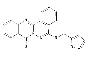 5-(2-furfurylthio)quinazolino[2,3-a]phthalazin-8-one