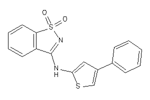 (1,1-diketo-1,2-benzothiazol-3-yl)-(4-phenyl-2-thienyl)amine