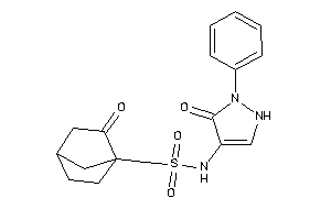 1-(2-ketonorbornan-1-yl)-N-(5-keto-1-phenyl-3-pyrazolin-4-yl)methanesulfonamide