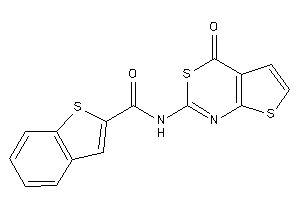 N-(4-ketothieno[2,3-d][1,3]thiazin-2-yl)benzothiophene-2-carboxamide