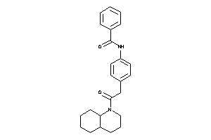 N-[4-[2-(3,4,4a,5,6,7,8,8a-octahydro-2H-quinolin-1-yl)-2-keto-ethyl]phenyl]benzamide