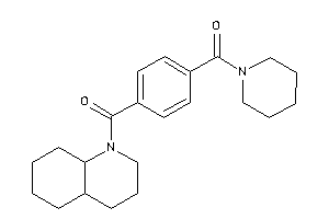 [4-(3,4,4a,5,6,7,8,8a-octahydro-2H-quinoline-1-carbonyl)phenyl]-piperidino-methanone