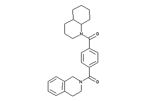 [4-(3,4,4a,5,6,7,8,8a-octahydro-2H-quinoline-1-carbonyl)phenyl]-(3,4-dihydro-1H-isoquinolin-2-yl)methanone