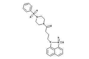 1-(4-besylpiperazino)-4-(diketoBLAHyl)butan-1-one