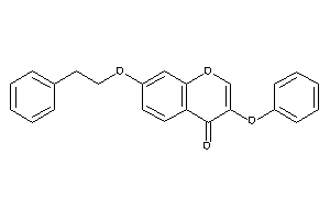 Image of 7-phenethyloxy-3-phenoxy-chromone
