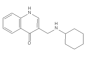 3-[(cyclohexylamino)methyl]-4-quinolone