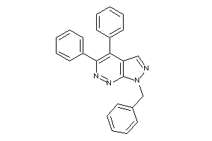 1-benzyl-4,5-diphenyl-pyrazolo[3,4-c]pyridazine
