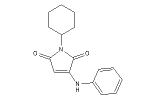 3-anilino-1-cyclohexyl-3-pyrroline-2,5-quinone