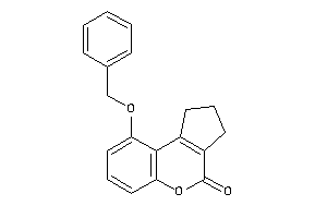 Image of 9-benzoxy-2,3-dihydro-1H-cyclopenta[c]chromen-4-one